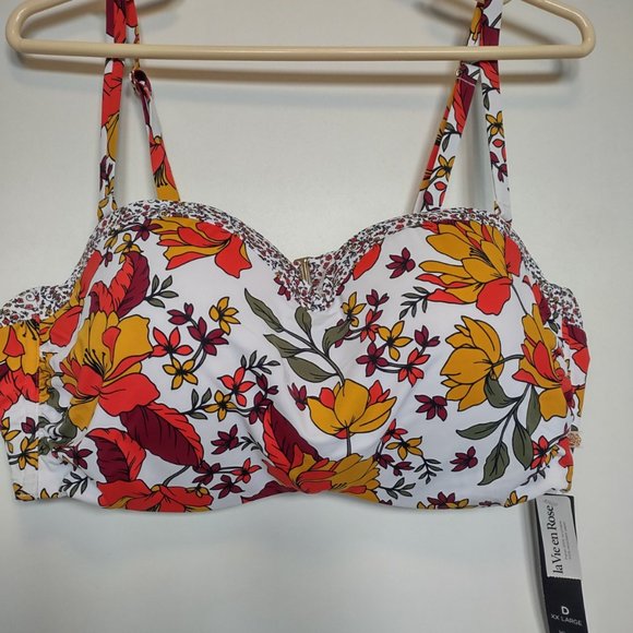 La Vie en Rose Bandeau Bikini Top - Picture 3 of 3